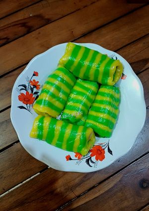 Foto resep Nagasari Warna-Warni