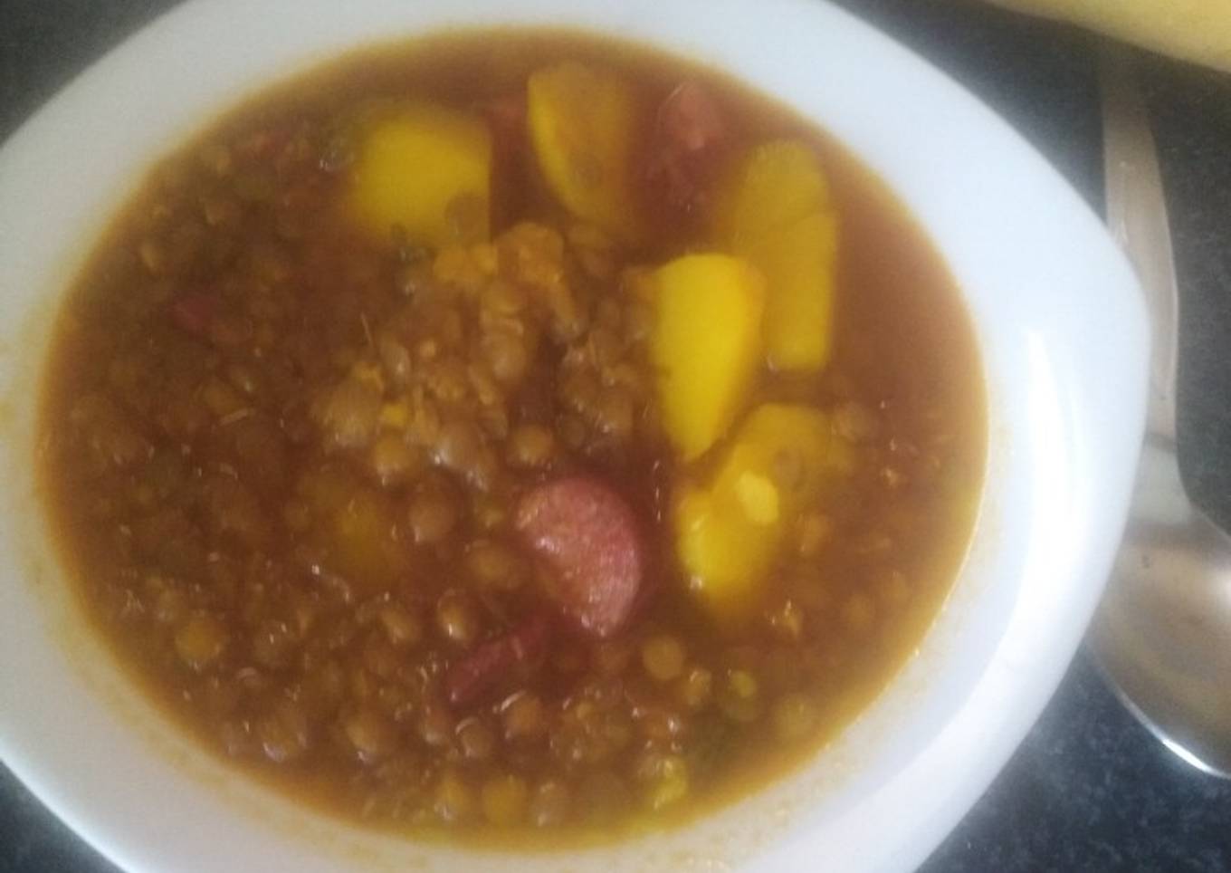 Lentejas con chorizo