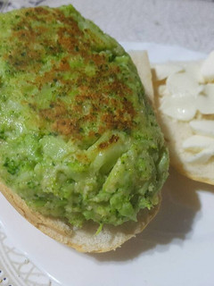 Una foto de Hamburguesa de brócoli