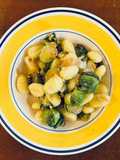 Gnocchi di patate con cavolini