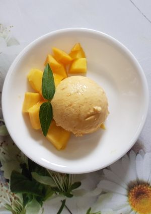Hình của món Kem xoài cream cheese.