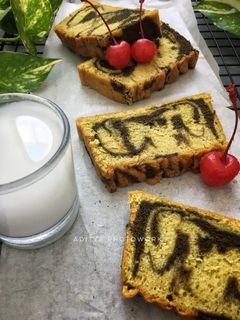 Foto resep Matcha Choco Marble Cake