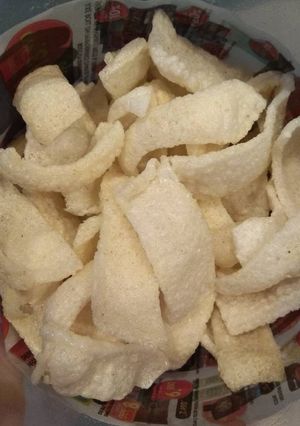 Foto resep Kerupuk nasi sisa
