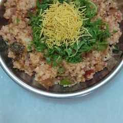 A picture of Broken wheat (Dalia) Upma.