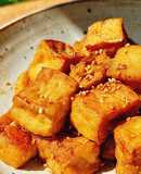 Đậu hũ chiên xốt Teriyaki