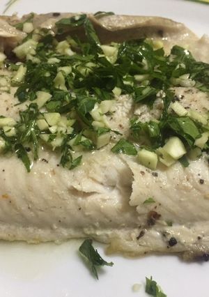 Una foto de Atún al horno