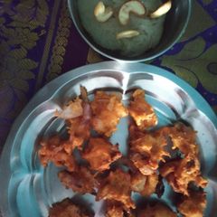 Potato Onion pakoda A picture of Potato Onion pakoda.