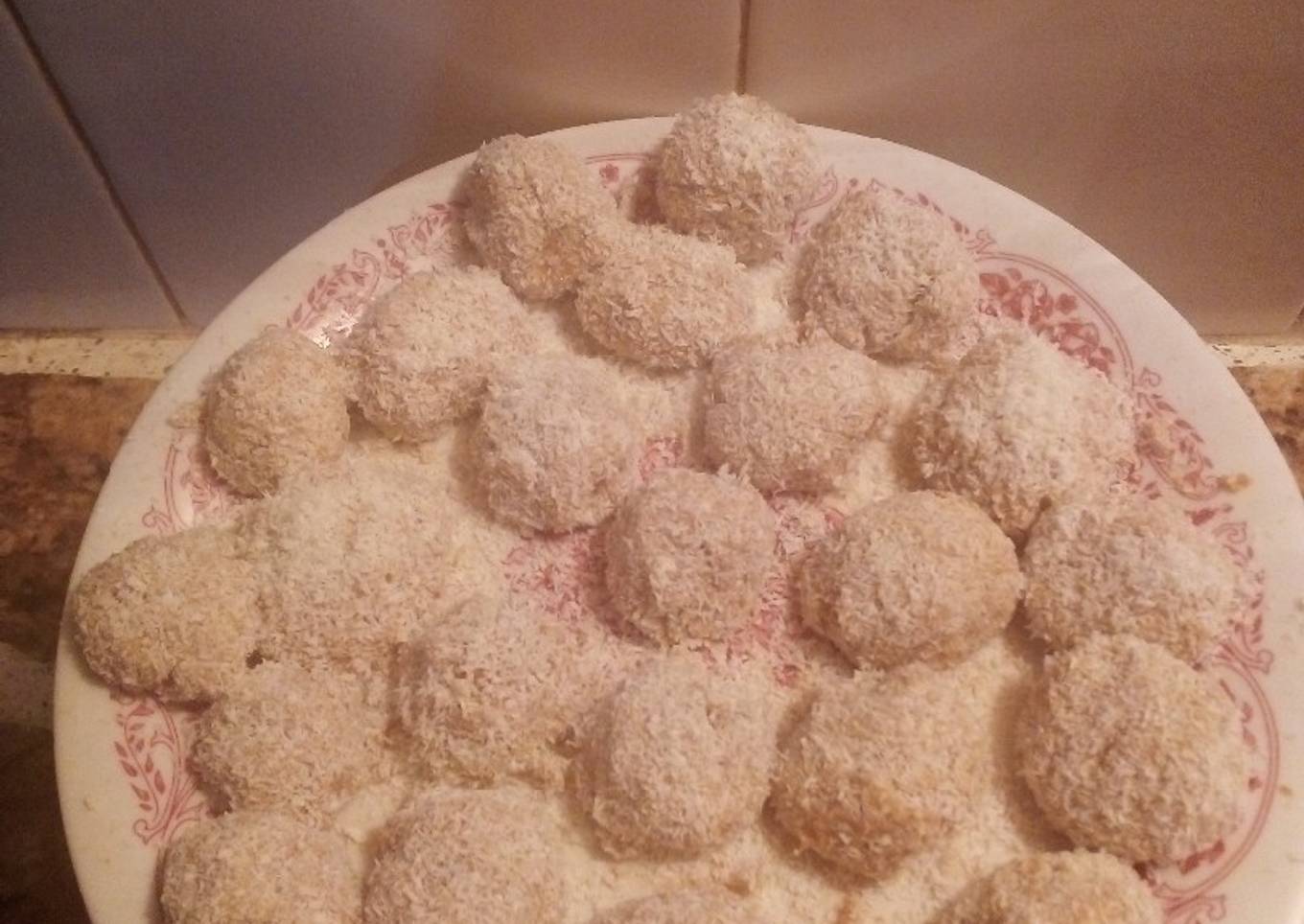 Trufas de banana saludable