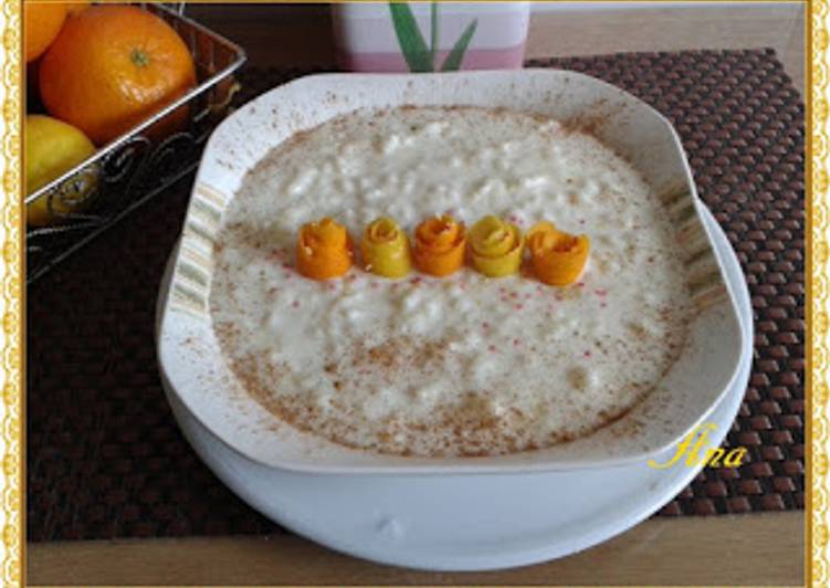 Arroz con leche cremoso Anita