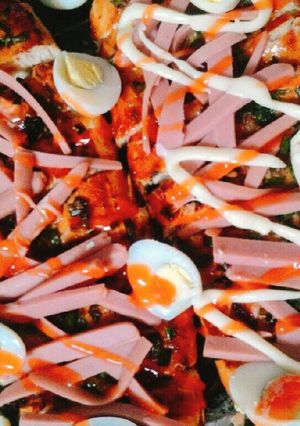 Hình của món Bánh mì nướng muối ớt.