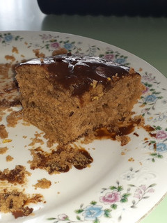 Una foto de Budín de café vegano