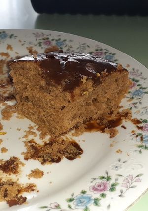 Una foto de Budín de café vegano