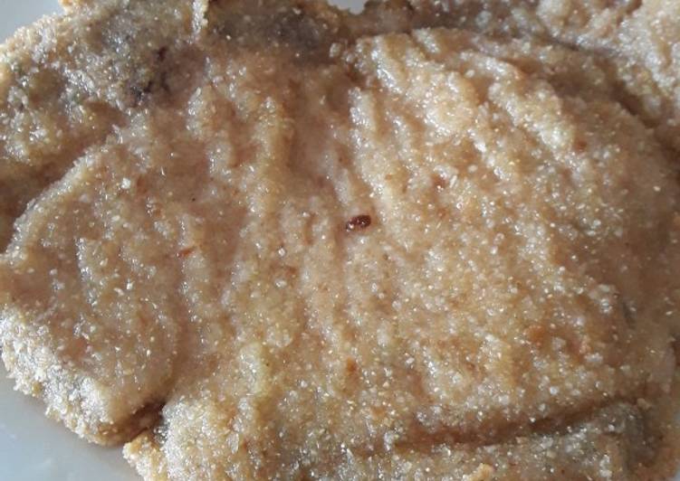 Milanesa de costillita de cerdo