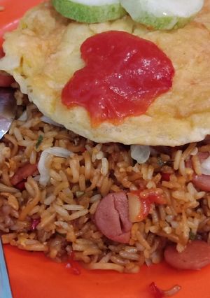 Foto resep Nasi goreng magelangan/Mawut Pedas Manis