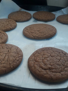 Una foto de Galletitas de chocolate 🍫😊