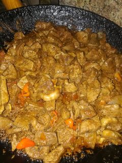 صورة لوصفة كبده مطبوخه