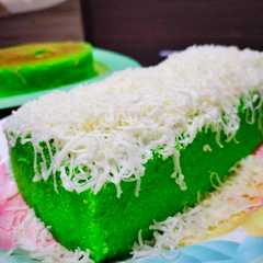 รูปของ Bolu pandan keju panggang