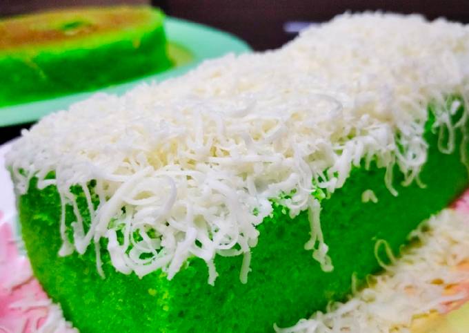 Bolu pandan keju panggang