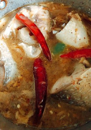 Hình của món Cá Đối Kho Nước.