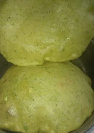 A picture of Peas kachori.