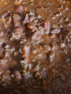 A picture of Crock pot chili.
