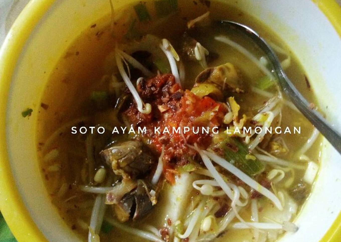 Soto ayam lamongan