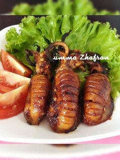 Foto resep Cumi bakar teflon