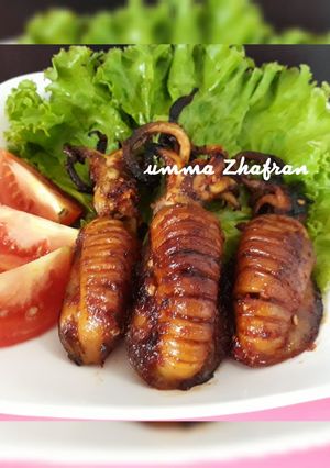 Foto resep Cumi bakar teflon