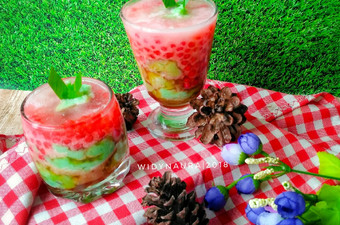 Cara Buat 13.Es bubur sumsum #PekanInspirasi Ekonomis