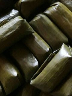 Foto resep Lontong isi oncom