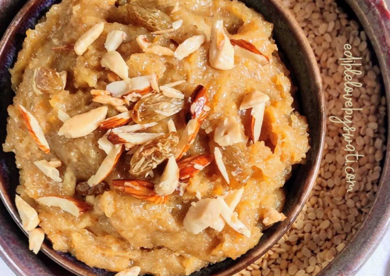 Instant Moong dal halwa