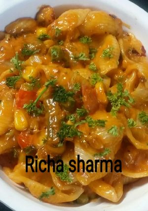 A picture of Veg pasta.