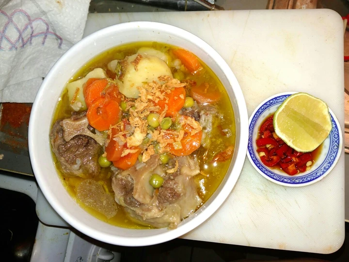 Langkah Mudah untuk Membuat Resep Sop Buntut Sapi Anti Ribet, Lezat