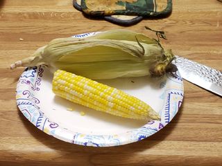 Microwave Corn on Cobb