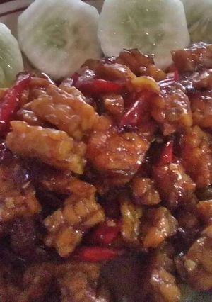 Foto resep Oseng Tempe Pedas Manis