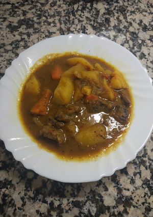 Foto principal de Estofado de patata, ternera y boniato