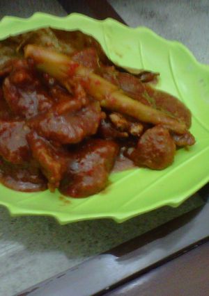 Foto resep Rendang Asam Manis