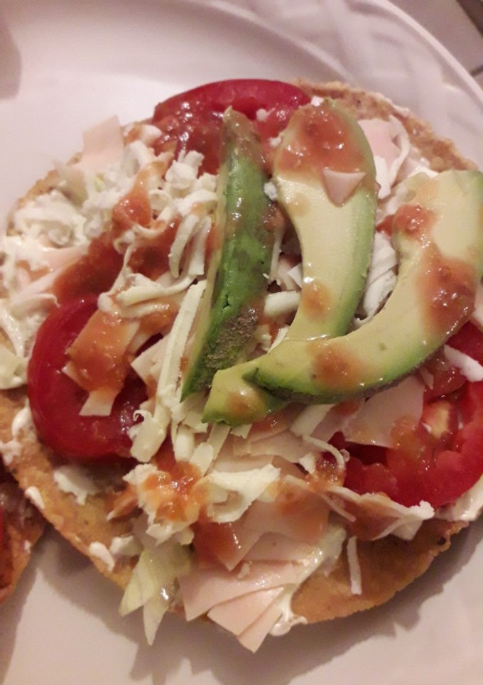Una foto de Tostadas de jamón fácil y rápido