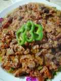 Foul Mdamas with Tomato and Chili