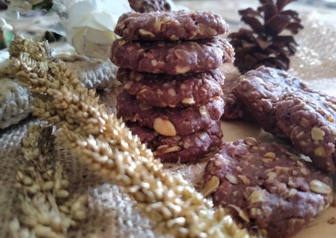 Taro Oatmeal Cookies