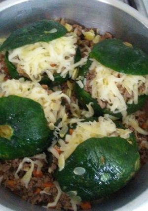 Una foto de Zapallitos rellenos