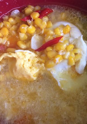 Foto resep Tumis jagung telur