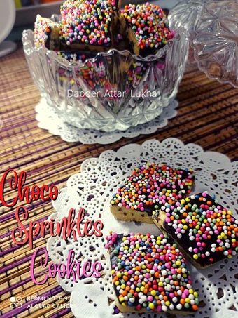 Cara Gampang Membikin Resep Choco Sprinkle Cookies yang Uenak Anti Ribet, Sempurna