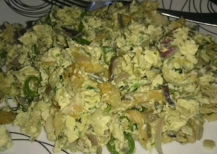 Recipe of Speedy Scrambled Eggs with Fish