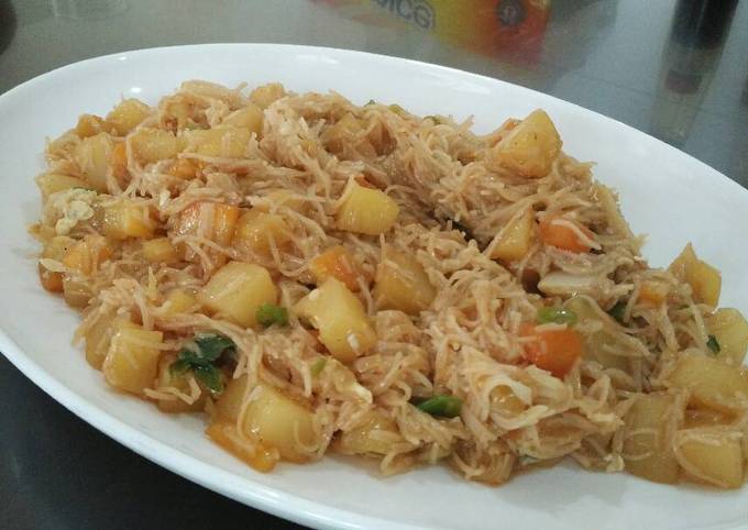 Bihun Sayur Asam Manis