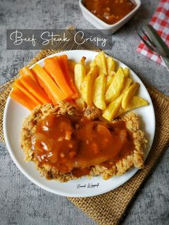 Foto resep Beef Steak Crispy ala WS