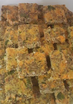 A picture of Lagan catlets/meat cake.