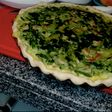 Tarta de pollo y acelga