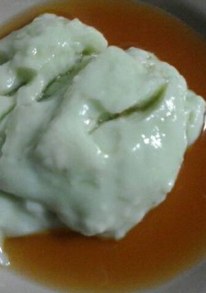 Foto resep Bubur sum-sum pasta pandan