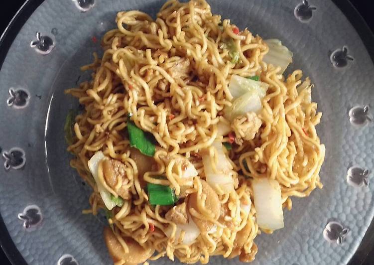 Bagaimana Menyiapkan Mie Goreng Bumbu Bobor Anti Gagal